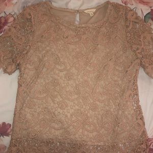 lace dress top
